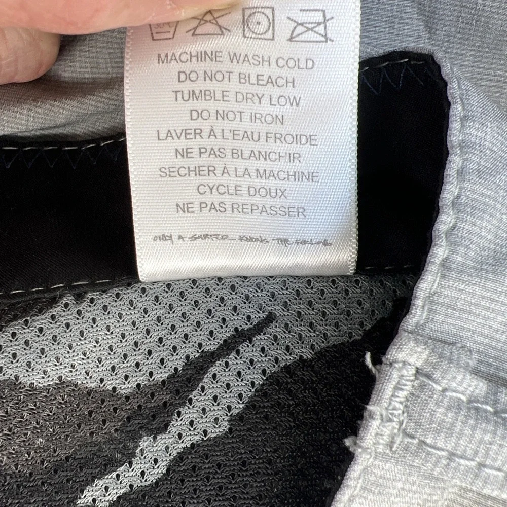 Billabong Platinum X Hybrid Shorts 30 Gray Stretch Surf Walkshort